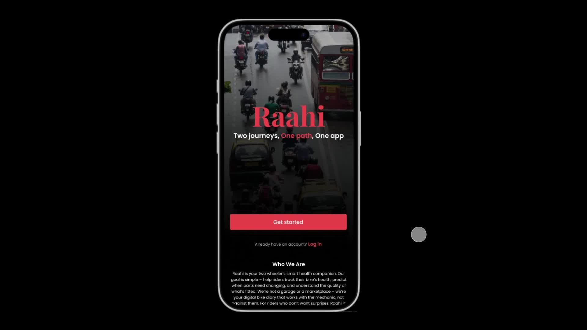 Raahi app walkthrough preview